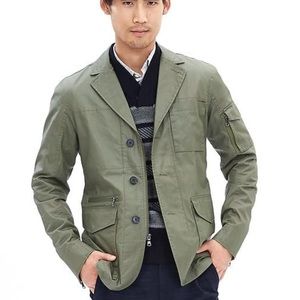 Banana Republic Olive Blazer Jacket